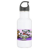 kerstkatten waterfles  (Voorkant)