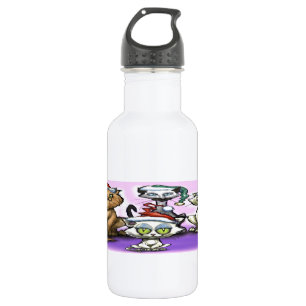 kerstkatten waterfles