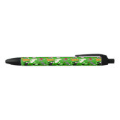 Kerstkatten Zwarte Inktpen Zwarte Inkt Pen (Bovenkant)