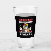 kerstkattenboom glas (Voorkant)