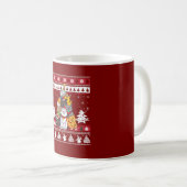 kerstkattenboom koffiemok (Voorkant rechts)