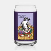 kerstkattenbrood blikvorm glas (Voorkant)