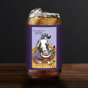kerstkattenbrood blikvorm glas
