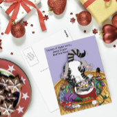 kerstkattenbrood briefkaart