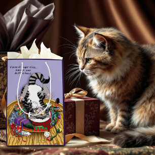 kerstkattenbrood medium cadeauzakje