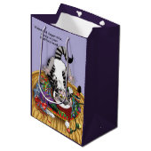 kerstkattenbrood medium cadeauzakje (Voorkant Gekanteld)