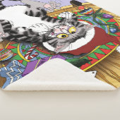 kerstkattenbrood sherpa deken (3/4)