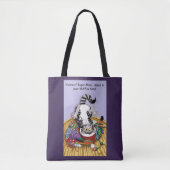 kerstkattenbrood tote bag (Voorkant)