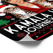 Kerstkattendames voor Kamala Santa Ornament Paj Poster (Hoek)