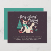 Kerstkattenliefhebbers Gepersonaliseerde Jaarlijks (Voorkant / Achterkant)