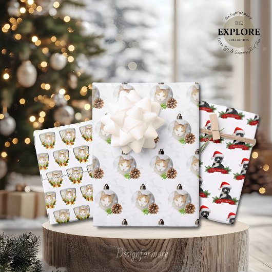 kerstkattenliefhebbers WRAPPERPAPIERSCHAPEN Inpakpapier Vel