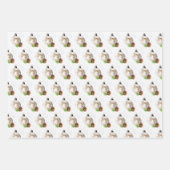 kerstkattenliefhebbers WRAPPERPAPIERSCHAPEN Inpakpapier Vel (Voorkant)