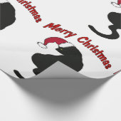 kerstkattenpakpapier cadeaupapier (Hoek)