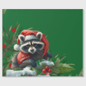 Kerstkattenpapier Cadeaupapier (Vlak)