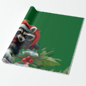Kerstkattenpapier Cadeaupapier (Uitgerold)