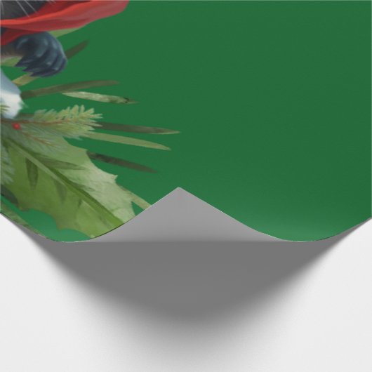 Kerstkattenpapier Cadeaupapier (Hoek)