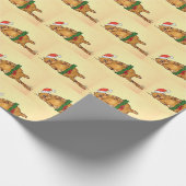 Kerstkattenpapier Cadeaupapier (Hoek)
