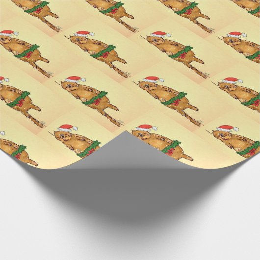 Kerstkattenpapier Cadeaupapier (Hoek)