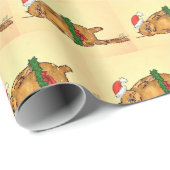Kerstkattenpapier Cadeaupapier (Rol Hoek)