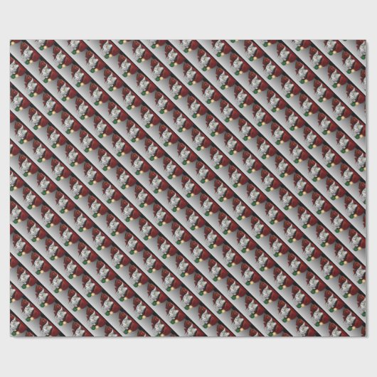 Kerstkattenpapier Cadeaupapier (Vlak)