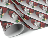 Kerstkattenpapier Cadeaupapier (Rol Hoek)