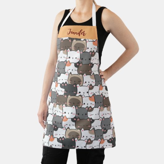 Kerstkattenschilfers illustratie van de voornaam C Schort (Insitu)