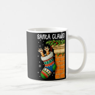 Kerstkattensok Santa Kitten Klauw Kattenliefhebber Koffiemok