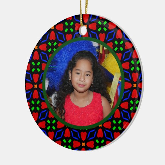  kerstkeramisch Ornament (Links)