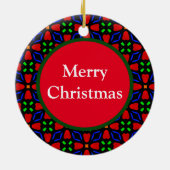  kerstkeramisch Ornament (Achterkant)