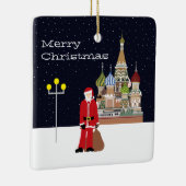 Kerstkeramische kerstkeramiek in Moskou Keramisch Ornament (Rechts)