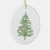 Kerstkeramische kerstversiering keramisch ornament (Rechts)