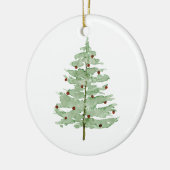 Kerstkeramische kerstversiering keramisch ornament (Links)
