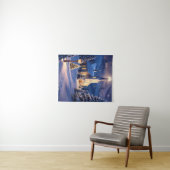 Kerstkerk Tapestry Wandkleed (In Situ (horizontaal))