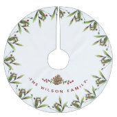 Kerstkerkerkerfeestdag waterverf kerstboom rok (Voorkant)