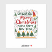 Kerstkerkerkerkerkerkerkerkerkerkerkerkerkerkerker Sticker (Vel)