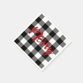 Kerstkerkerkersen met Buffalo Servet (Hoek)