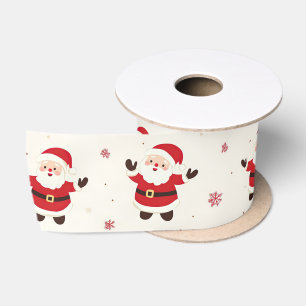 Kerstkerkerst met een terugreis satijnen lint