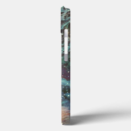 Kerstkerkkerk met Glas in lood raam Case-Mate iPhone Case (Achterkant / Links)