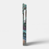 Kerstkerkkerk met Glas in lood raam Case-Mate iPhone Case (Achterkant / Links)