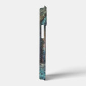 Kerstkerkkerk met Glas in lood raam Case-Mate iPhone Case (Achterkant / Rechts)