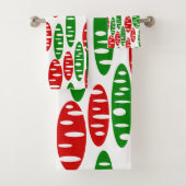 Kerstkernoopevalen Bad Handdoek (Insitu)