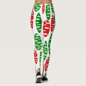 Kerstkernoopevalen Leggings (Achterkant)