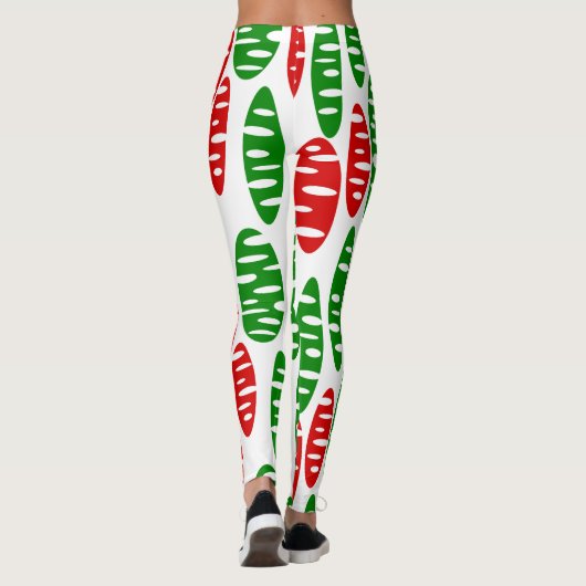 Kerstkernoopevalen Leggings (Achterkant)