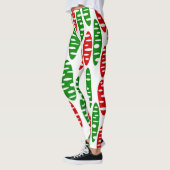 Kerstkernoopevalen Leggings (Links)