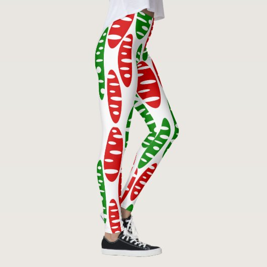 Kerstkernoopevalen Leggings (Rechts)