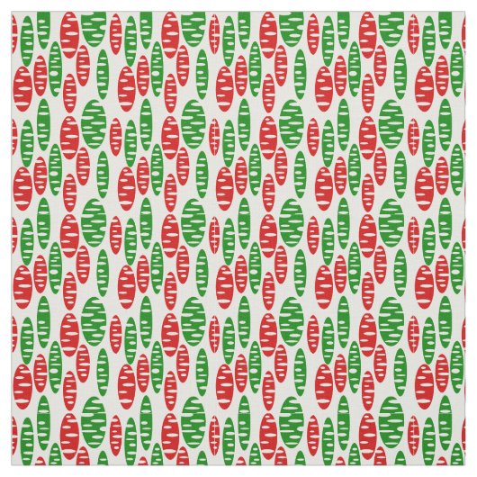 Kerstkernoopevalen Stof (Swatch)