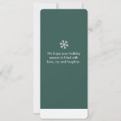 Kerstkersen voor familie en helderheid | Happy Hol (Achterkant)