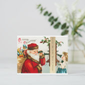 kerstkerst briefkaart (Staand voorkant)