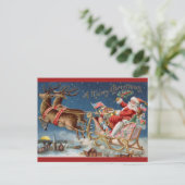 kerstkerst briefkaart (Staand voorkant)