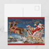 kerstkerst briefkaart (Voorkant / Achterkant)